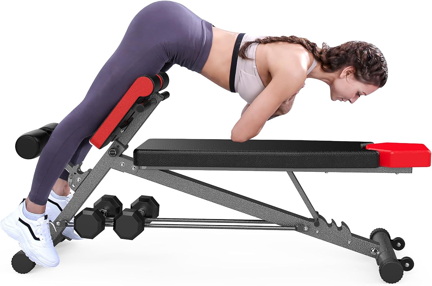 All In One Gym Home Equipment - Multi-Functional Weight Bench for Full All-in-One