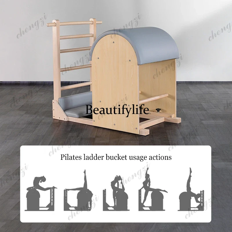 Home Maple Ladder Barrel Yoga  - đánh giá và giá Home Gym Equipment Set