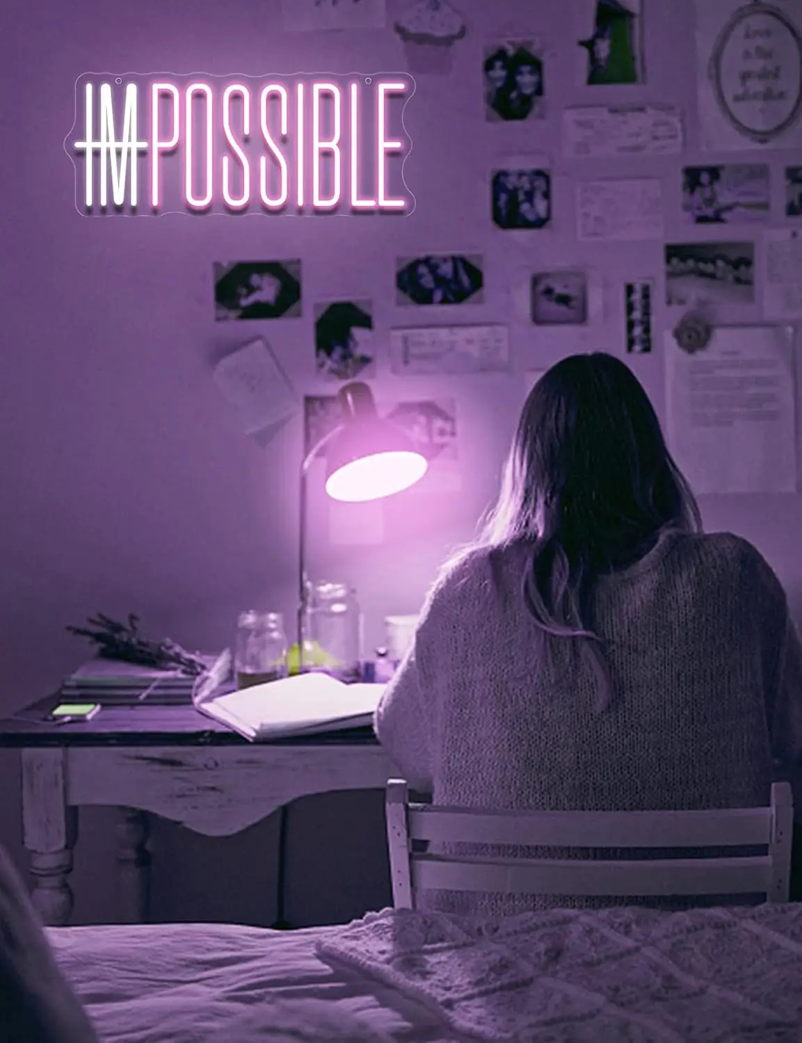 I'm Possible Neon Sign Party D - đánh giá và giá Home Gym Neon Sign