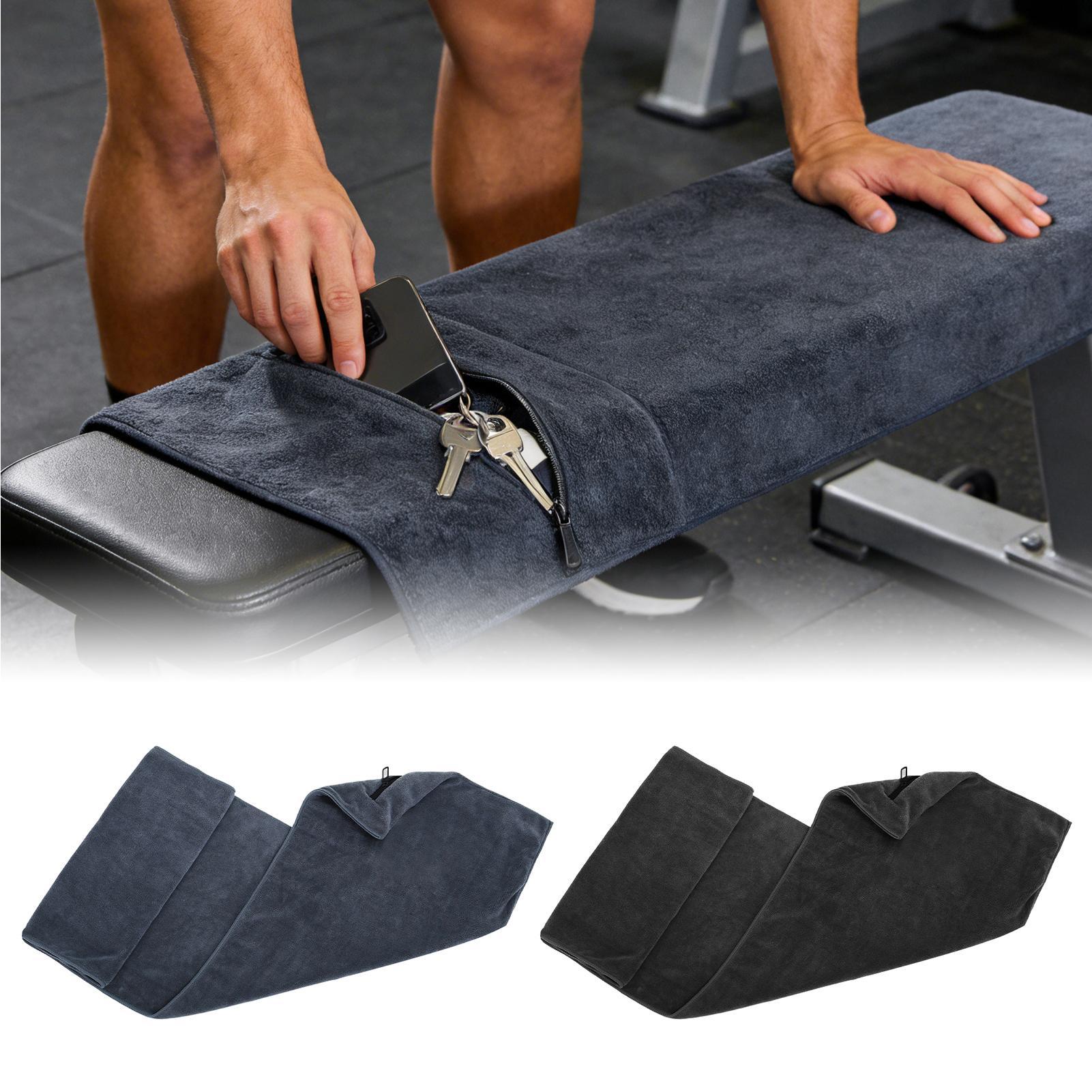 Microfiber Gym Towels with zip - đánh giá và giá Home Gym Routine