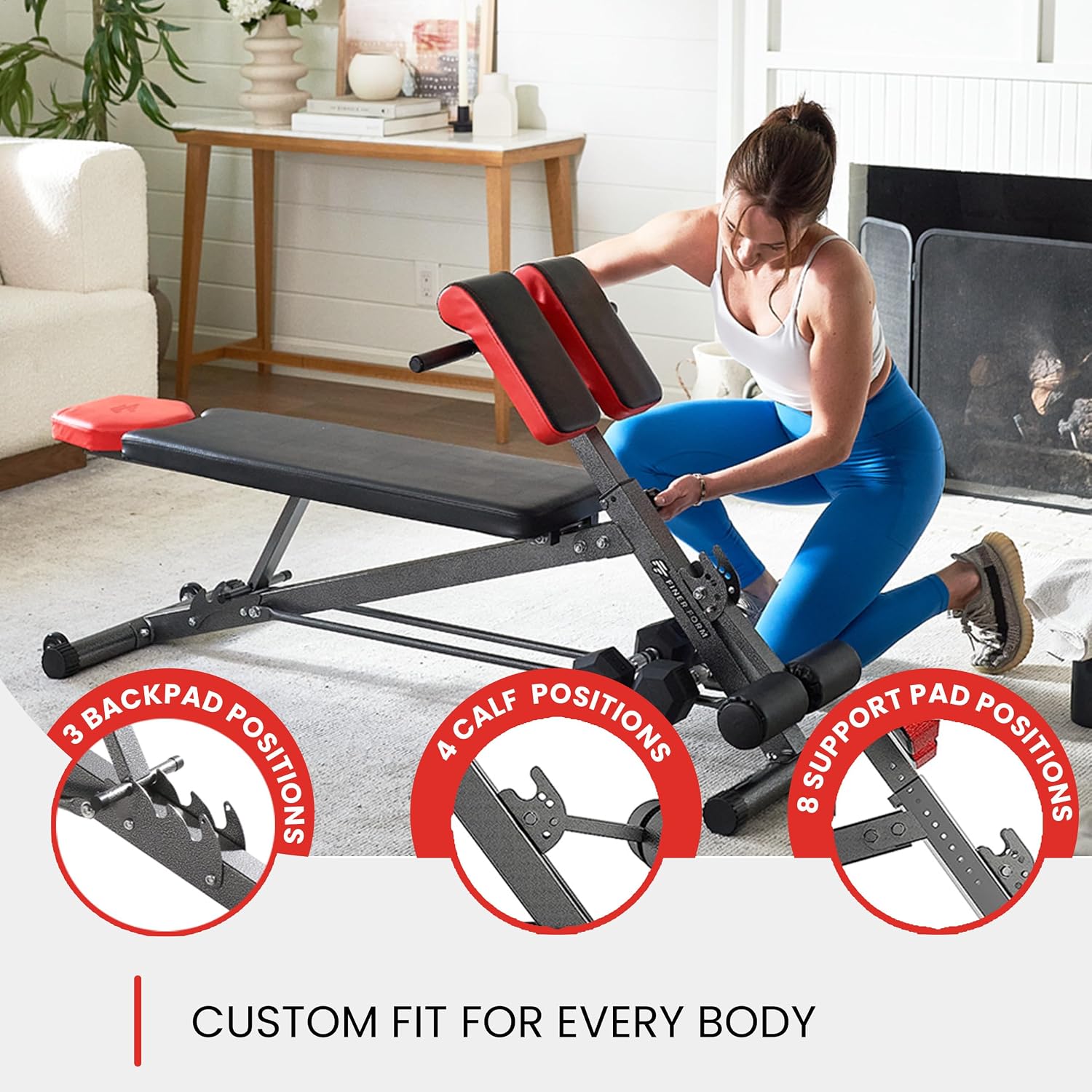 Multi-Functional Weight Bench  - đánh giá và giá All In One Gym Home Equipment